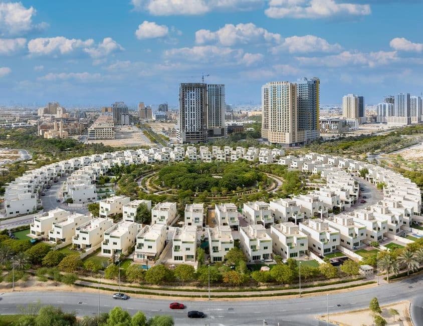 Látkép Jumeirah Village Circle