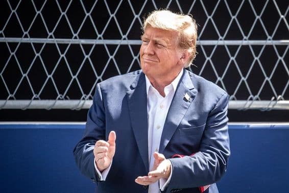 Donald Trump Floridában.