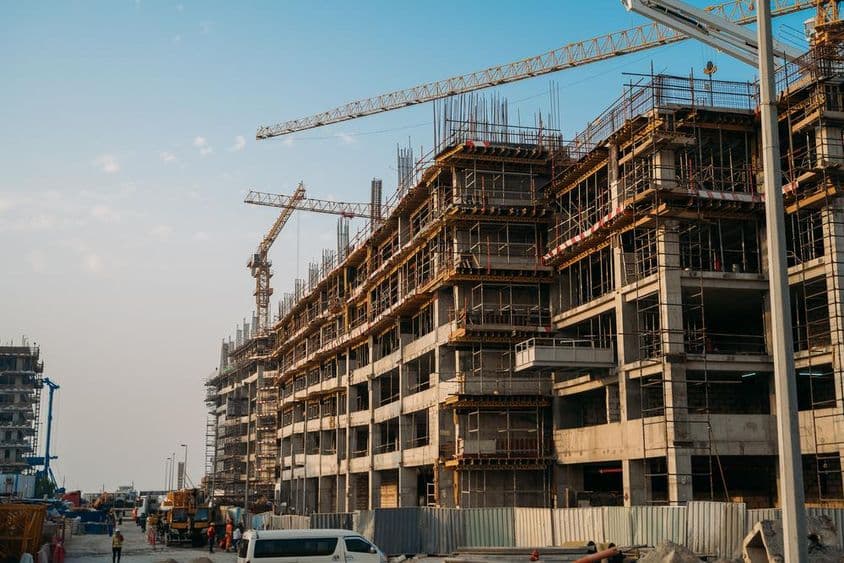 UAE építkezés.