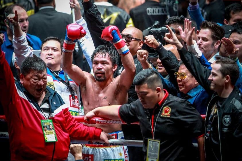 Manny Pacquiao box bajnok.