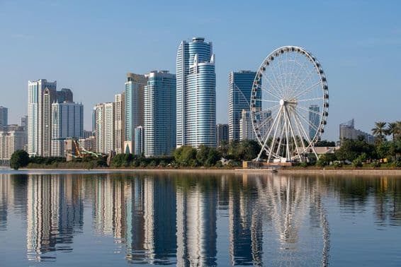 Sharjah panoráma.