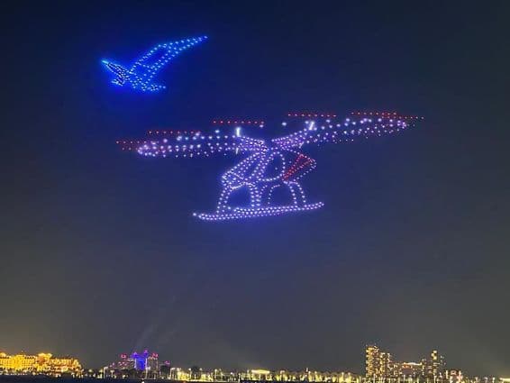 Dubai dron show.