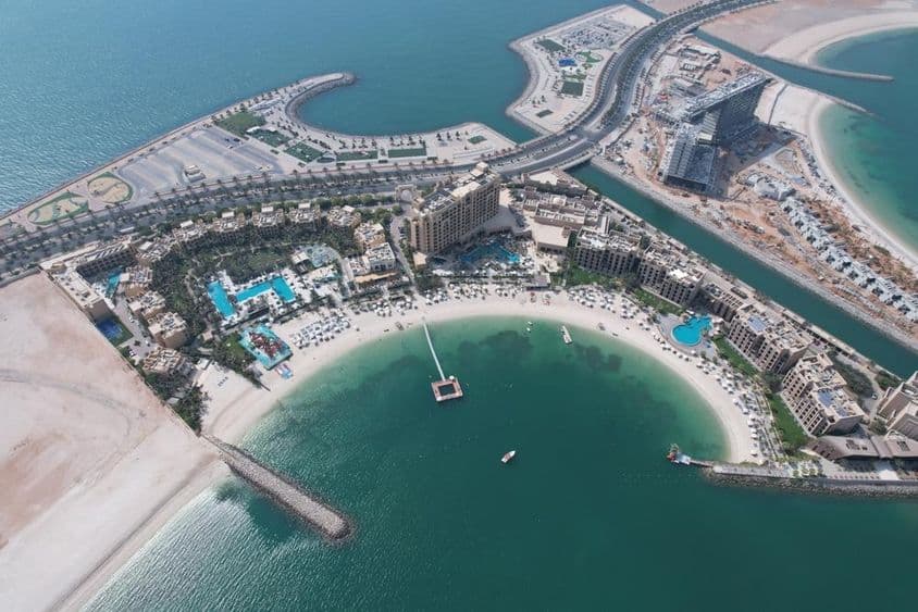 Ras Al Khaimah , Al Marjan island.