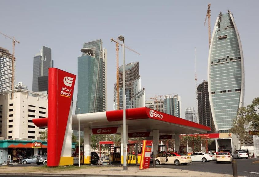 Eppco benzinkút Dubaiban.