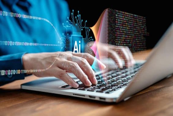 Gépi tanulással, mesterséges intelligencia, ML segítségével dolgozó tudós.