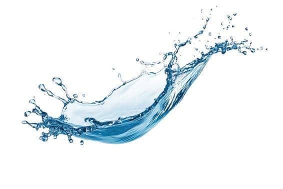 Folyó víz fröccsenése.