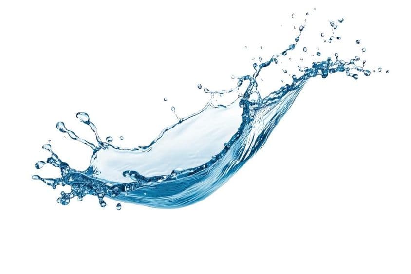 Folyó víz fröccsenése.