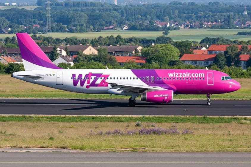 Wizz Air Airbus A320-200 HA-LPO regisztrációval.
