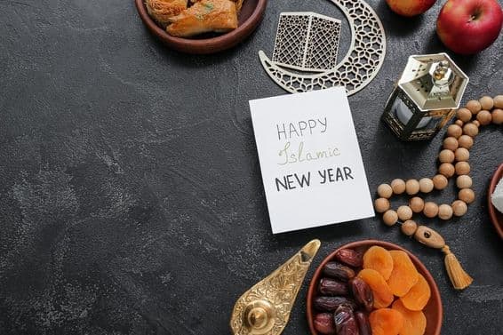 Boldog iszlám új évet.