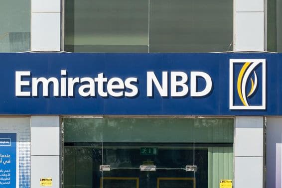 Emirates NBD Bank Ras al Khaimah fiókja.