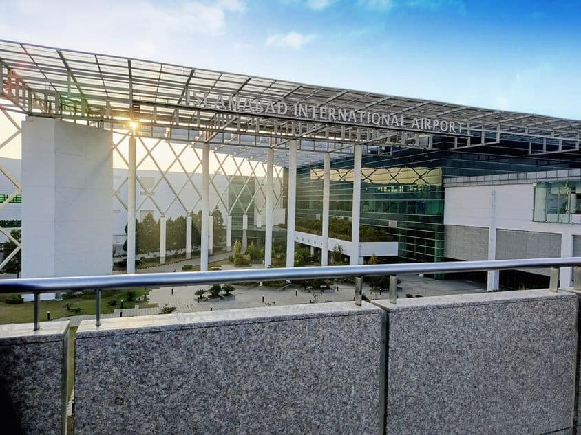 Pakisztáni Iszlámábád nemzetközi repülőtér.