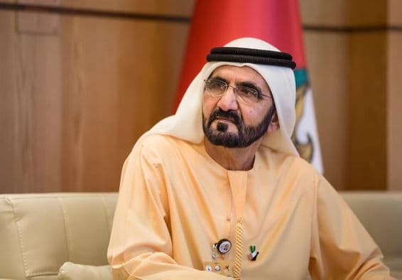 Sejk Mohammed bin Rashid Al Maktoum.
