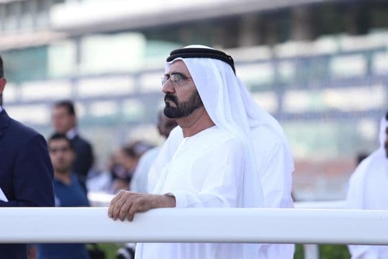 Sejk Mohammed bin Rashid Al Maktoum.