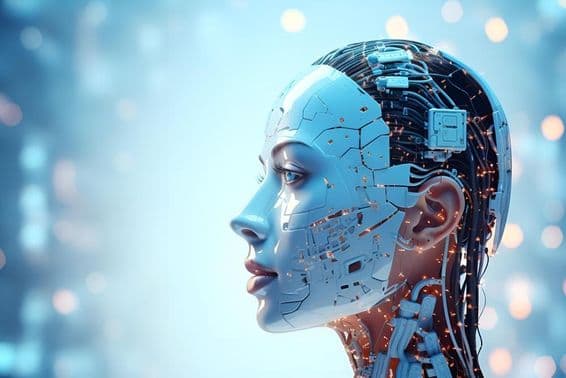 Ez a aprólékosan kidolgozott robot, akit a mesterséges inteligencia hajt.