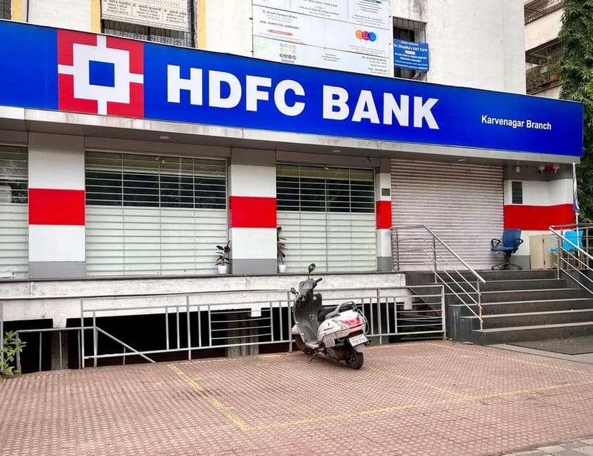 HDFC Bank fiók.