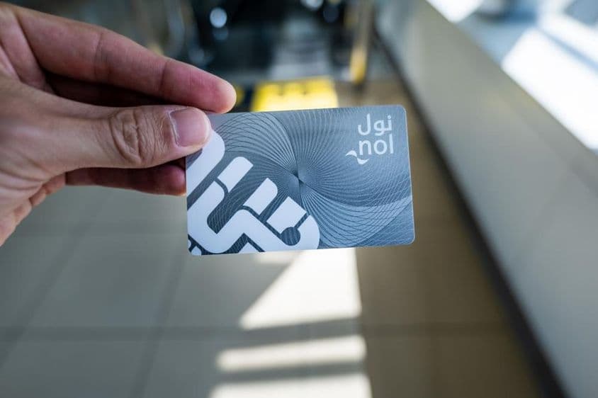 Nol Card egy elektronikus jegykártya a Dubai Metróhoz.