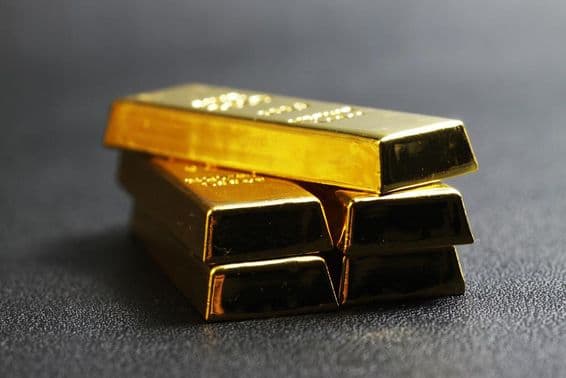 999,9-es tiszta aranyrúd.