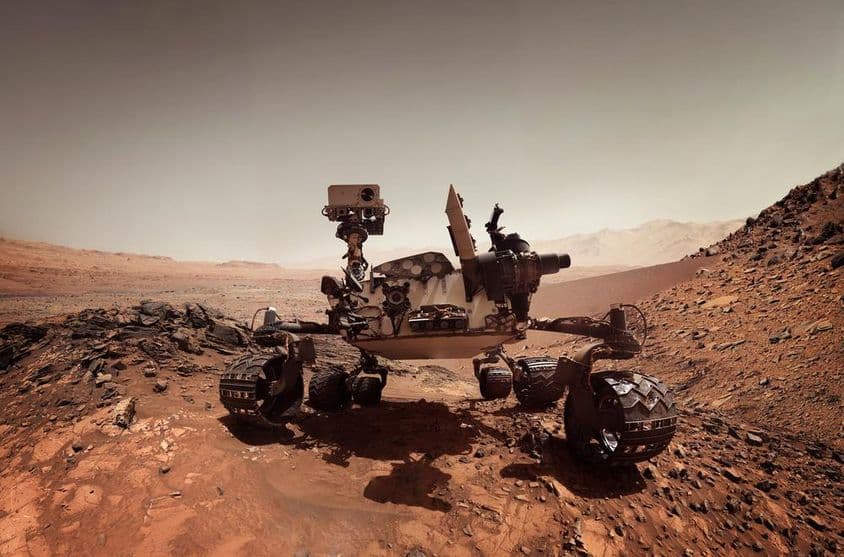 Mars járó rover.