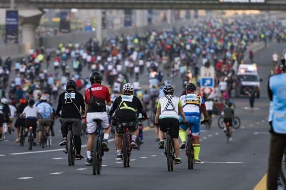 Dubai Ride éves rendezvénye.