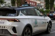 A kínai Baidu technológiai vállalat önvezető elektromos robotaxi.