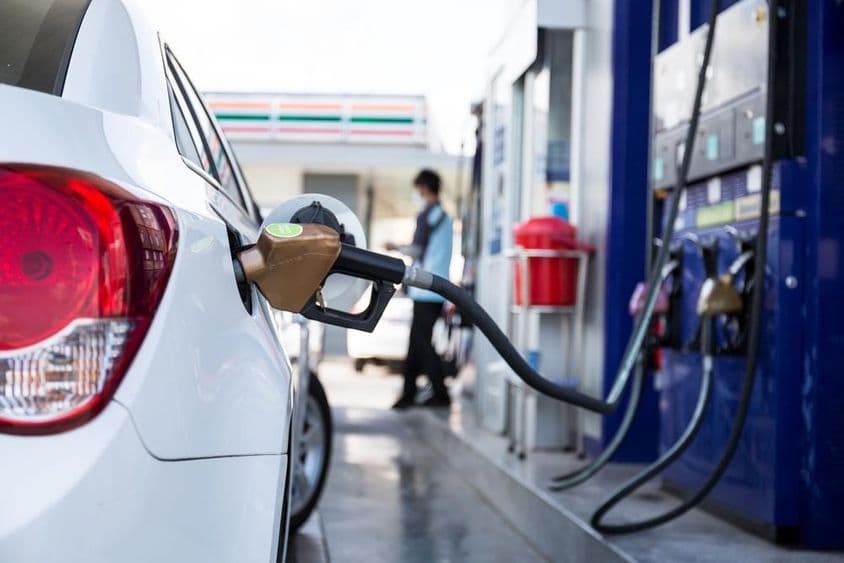 Üzemanyagpumpák egy Dubai benzinkúton.