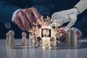 Mesterséges intelligencia technológia az üzleti feladatokban.