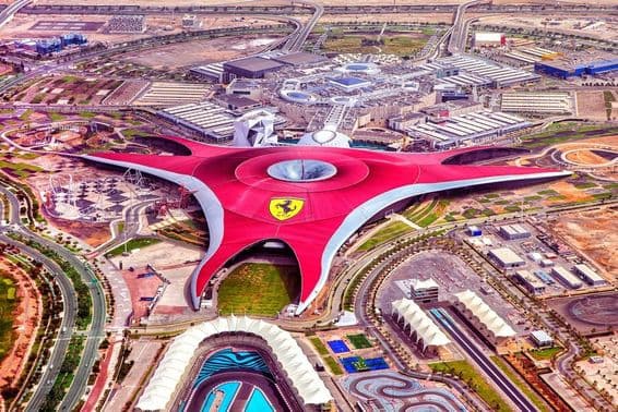Abu Dhabi, a Ferrari World Park.