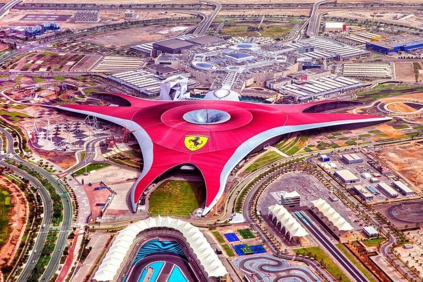 Abu Dhabi, a Ferrari World Park.