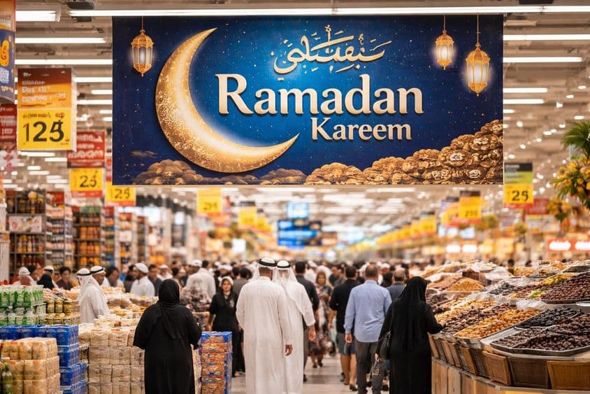 Ramadán előtti bevásárlás Dubai-ban: bőséges készletek, átlátható árak