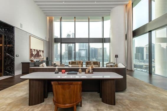 Dubai Modern lakás belső design.