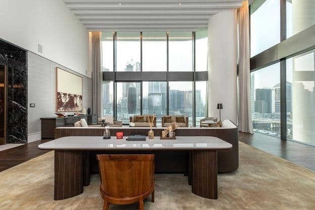 Dubai Modern lakás belső design.