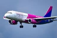 Magyar Wizz Air HA-LYW Airbus A320 repülőgépe.