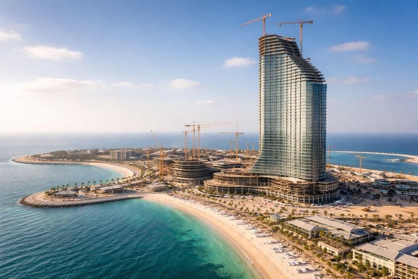 Wynn Al Marjan építkezés