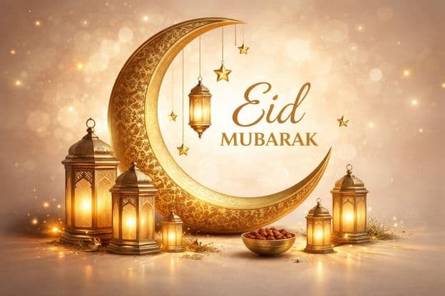 Arany hold lámpás ünnep