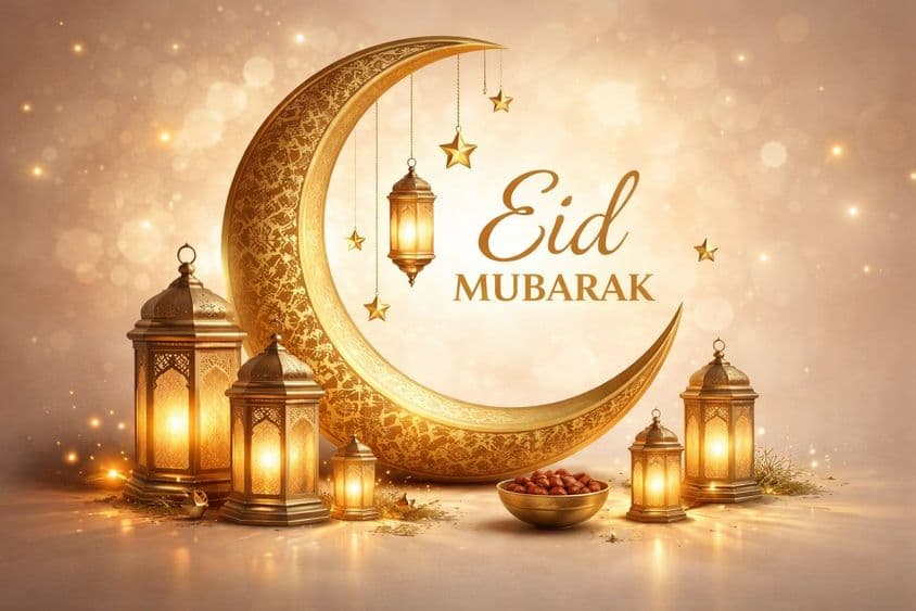 Arany hold lámpás ünnep