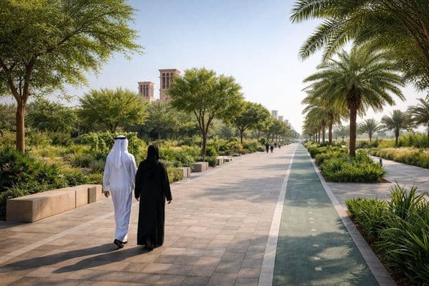 Al Ras gyalogos sétány