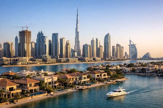 Dubai ingatlanpiac panoráma