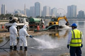 Eső utáni fertőtlenítési művelet