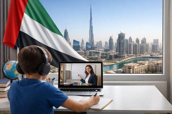 Biztonságos távoktatás Dubaiban