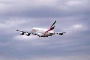 Az Emirates Airbus A380