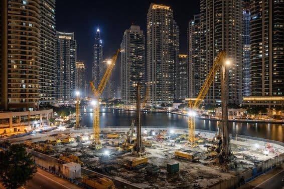 Éjszakai zaj Dubaiban