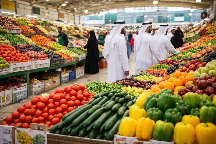 Friss piac élénk forgatagban