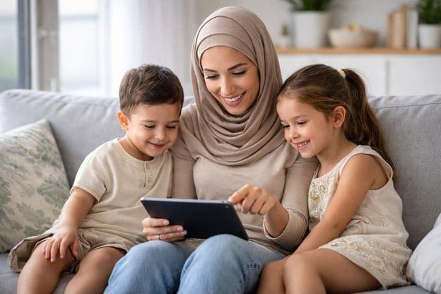 Családi digitális pillanat