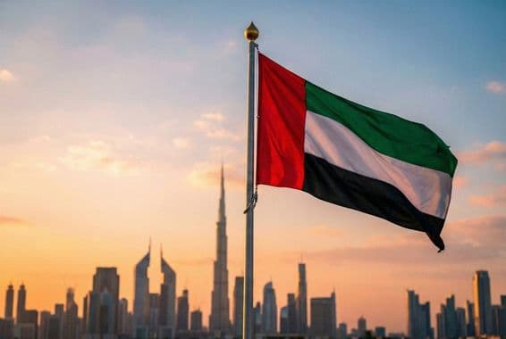 Az Egyesült Arab Emírségek nemzeti zászlaja