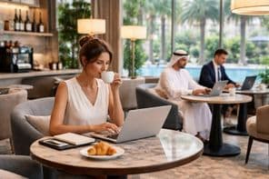 Modern hotel munkakörnyezet hangulat