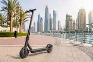 Dubai e-roller közlekedés