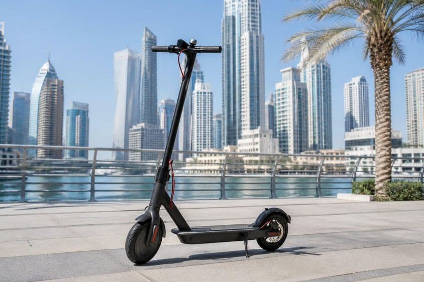 Modern városi elektromos roller