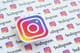 Instagram minta papírra nyomtatva