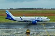 Egy IndiGo légitársaság Airbus A320 repülőgépe