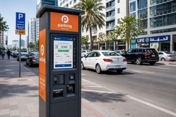 Dubai intelligens parkolási rendszer